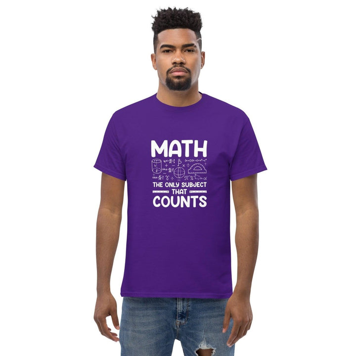 Math is Funny Graphic Tee - Irish Green - S - ArtyKoala