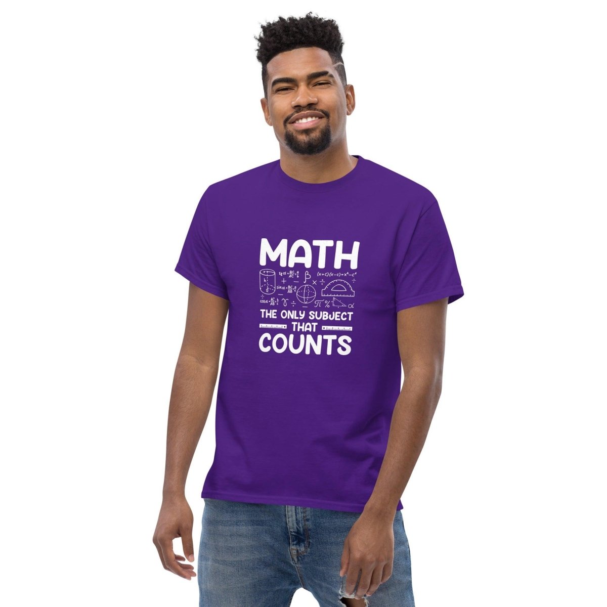 Math is Funny Graphic Tee - Irish Green - S - ArtyKoala