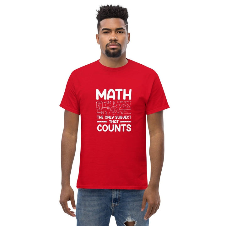Math is Funny Graphic Tee - Irish Green - S - ArtyKoala