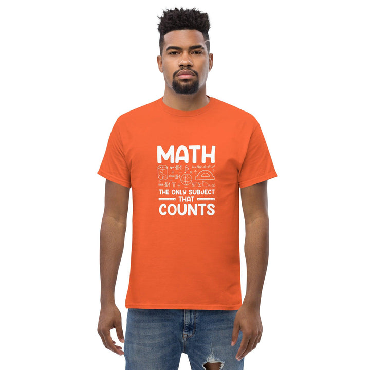 Math Men's classic tee - ArtyKoala