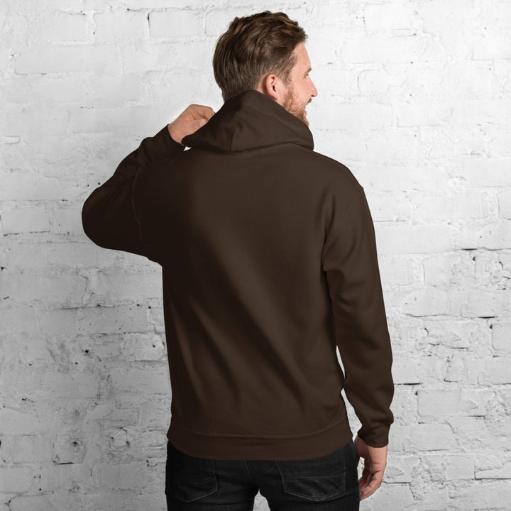 Mechanical Bee Graphic Hoodie - Dark Chocolate - S - ArtyKoala