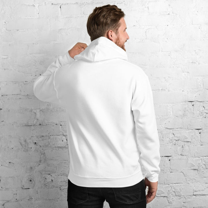 Mechanical Bee Graphic Hoodie - White - S - ArtyKoala