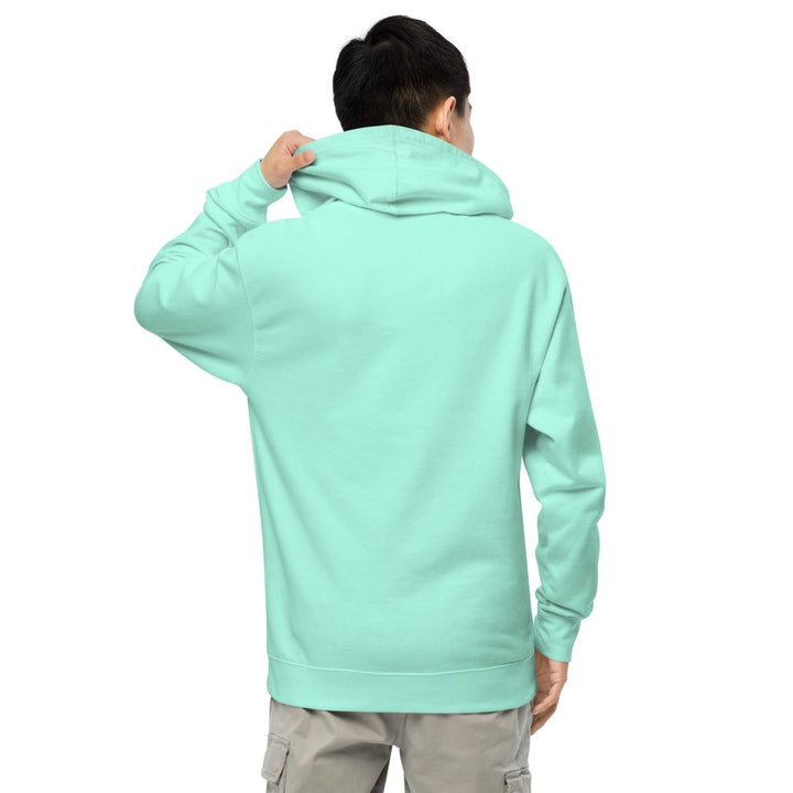 Mechanical Bison and Eye Graphic Hoodie - Mint - S - ArtyKoala