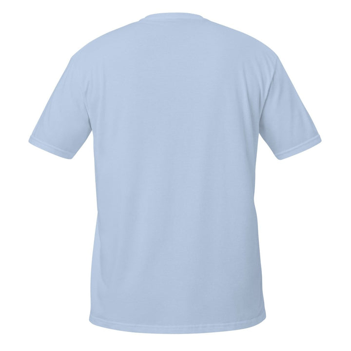 Meowy Cat Christmas Graphic Tee - Light Blue - S - ArtyKoala