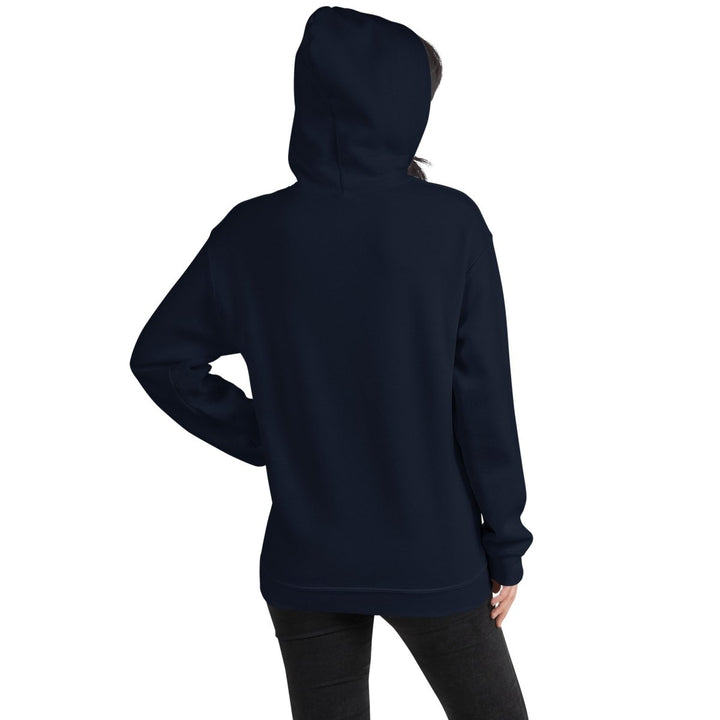 Meowy Cats Christmas Graphic Hoodie - Navy - S - ArtyKoala