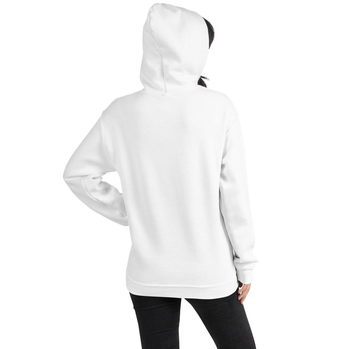 Meowy Cats Christmas Graphic Hoodie - White - S - ArtyKoala