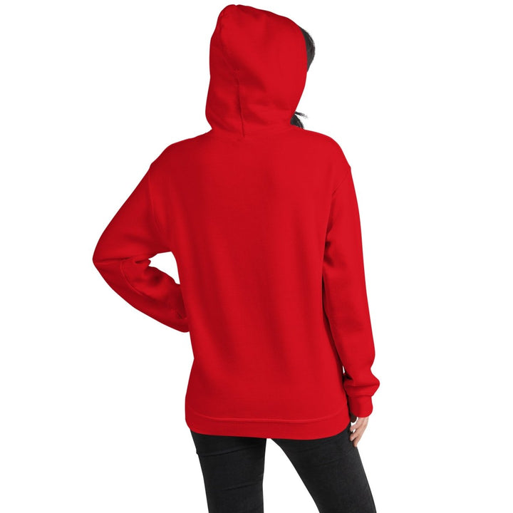 Meowy Cats Christmas Graphic Hoodie - Red - S - ArtyKoala