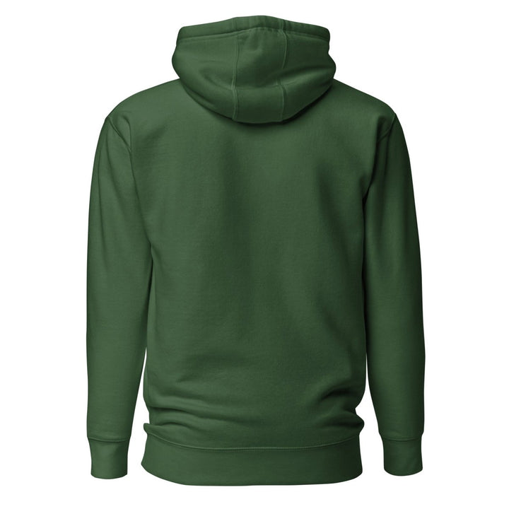 Merry And Bright Graphic Hoodie - Forest Green - S - ArtyKoala