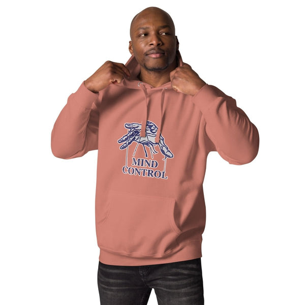 Mind Control Graphic Hoodie - Purple - S - ArtyKoala