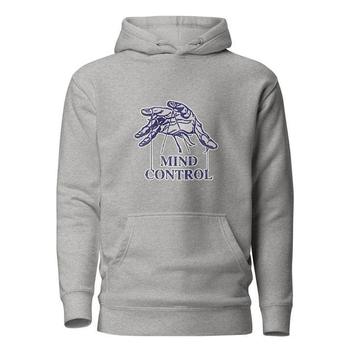 Mind Control Graphic Hoodie - Carbon Grey - S - ArtyKoala
