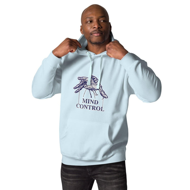 Mind Control Graphic Hoodie - Purple - S - ArtyKoala