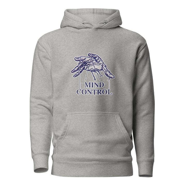 Mind Control Man Premium Hoodie - Carbon Grey / S - ArtyKoala