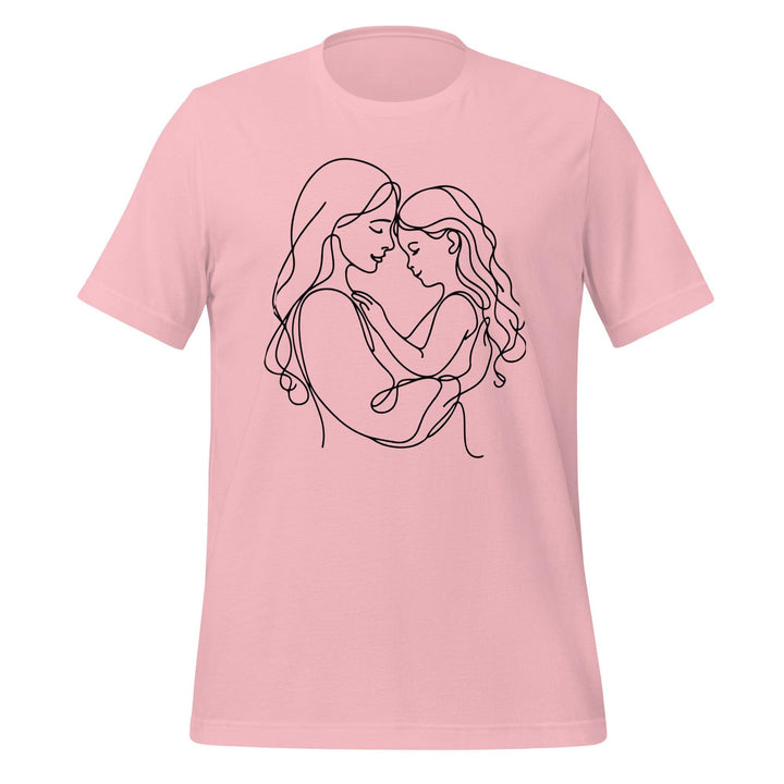 Mom Daughter Women Premium T-shirt - Pink / S - ArtyKoala