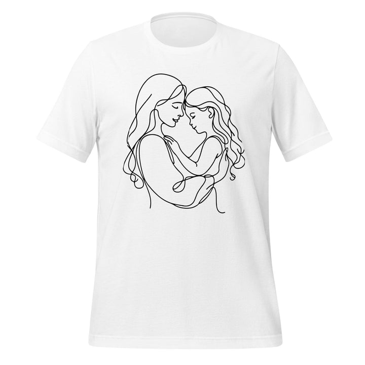 Mom Daughter Women Premium T-shirt - White / S - ArtyKoala