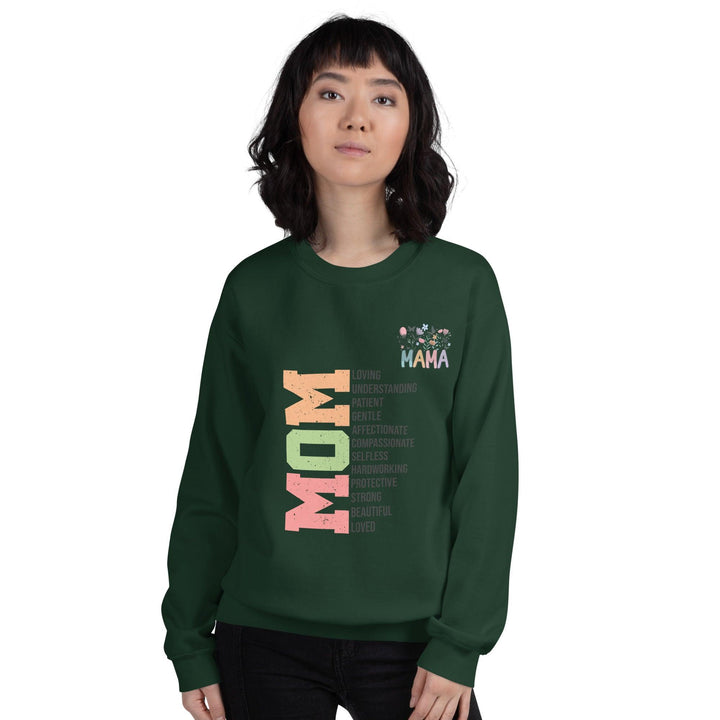 Mom Loving Mama Women Premium Sweatshirt - ArtyKoala