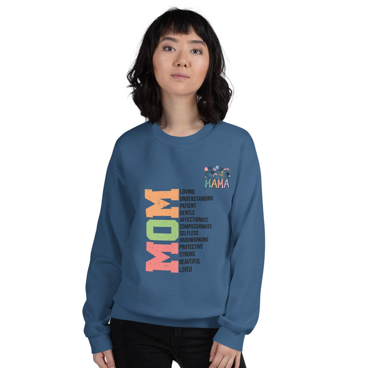 Mom Loving Mama Women Premium Sweatshirt - ArtyKoala