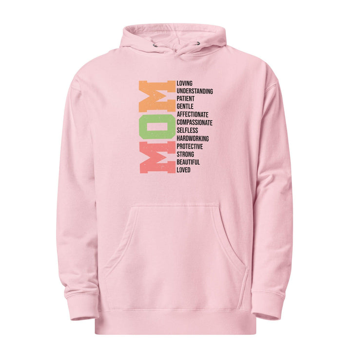 Mom Loving Women Premium Hoodie - Light Pink / S - ArtyKoala