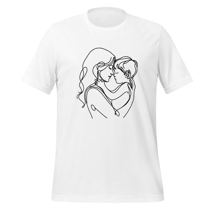 Mom Son Women Premium T-shirt - White / S - ArtyKoala