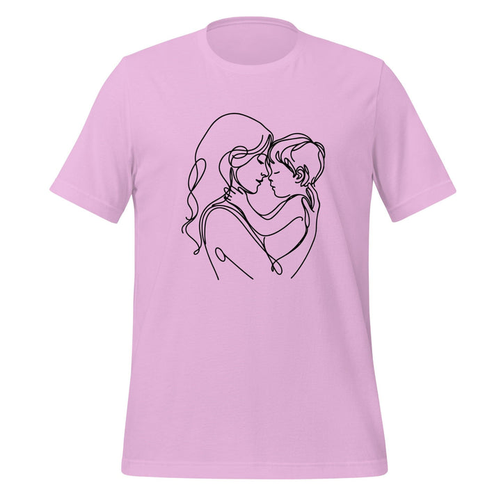 Mom Son Women Premium T-shirt - Lilac / S - ArtyKoala