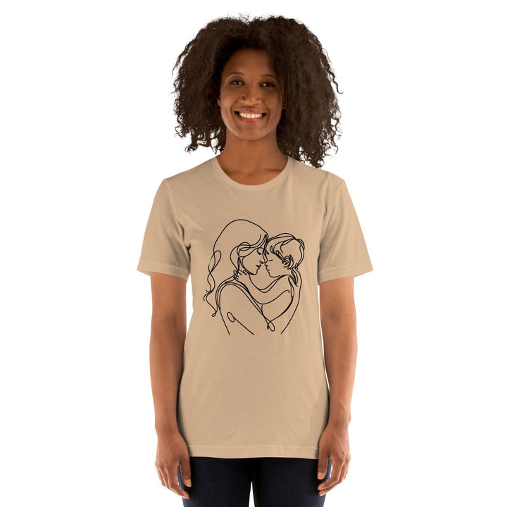 Mom Son Women Premium T-shirt - ArtyKoala