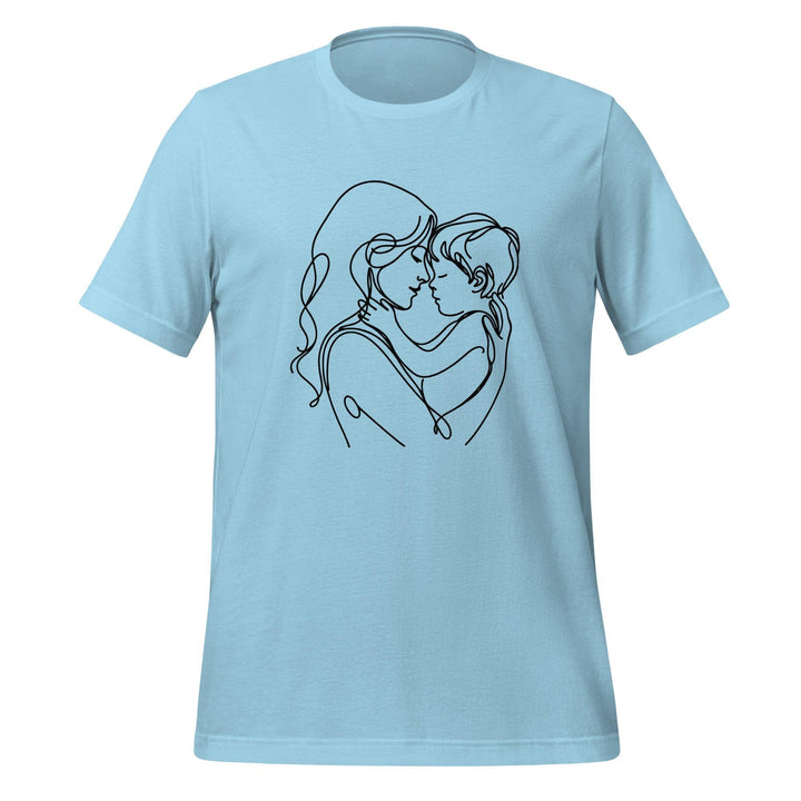 Mom Son Women Premium T-shirt - Ocean Blue / S - ArtyKoala