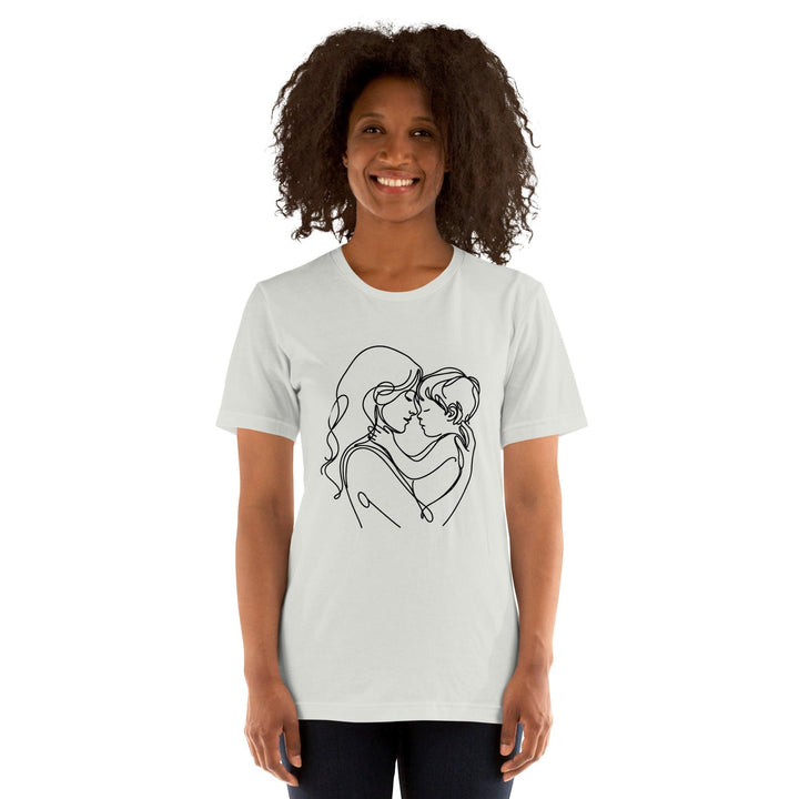 Mom Son Women Premium T-shirt - ArtyKoala