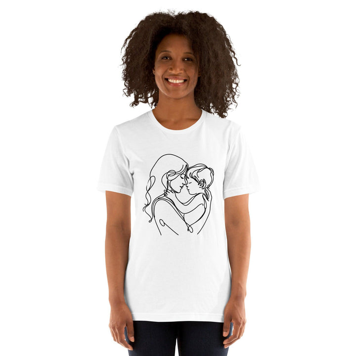 Mom Son Women Premium T-shirt - ArtyKoala