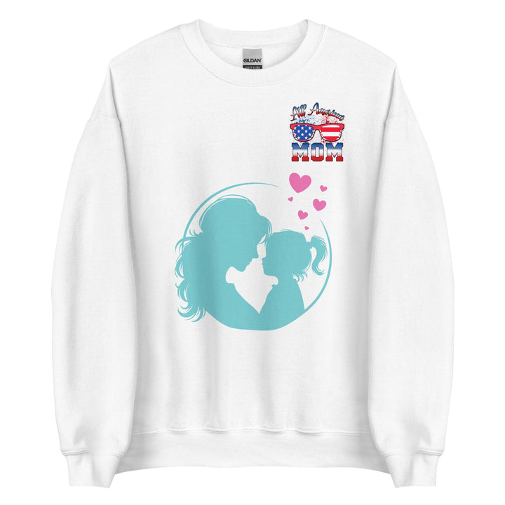 Mom Svg Women Premium Sweatshirt - White / S - ArtyKoala