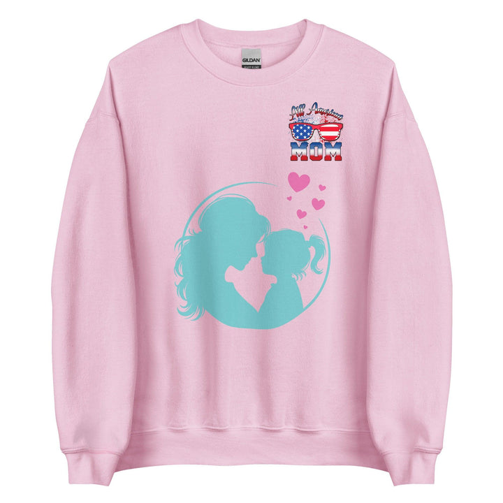 Mom Svg Women Premium Sweatshirt - Light Pink / S - ArtyKoala