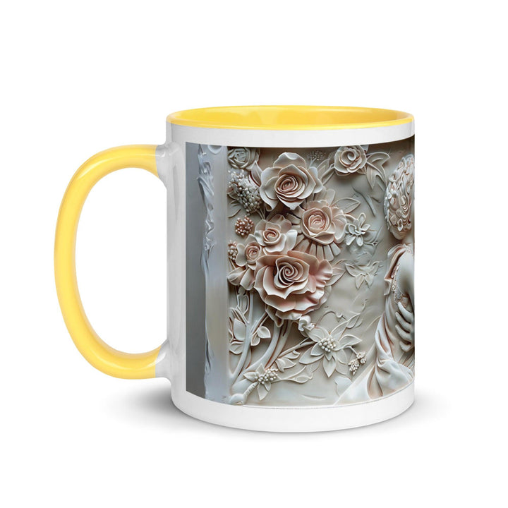 Mother and baby Face to Face 3D Mug with Color Inside - ArtyKoala