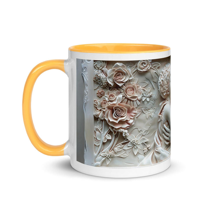 Mother and baby Face to Face 3D Mug with Color Inside - ArtyKoala