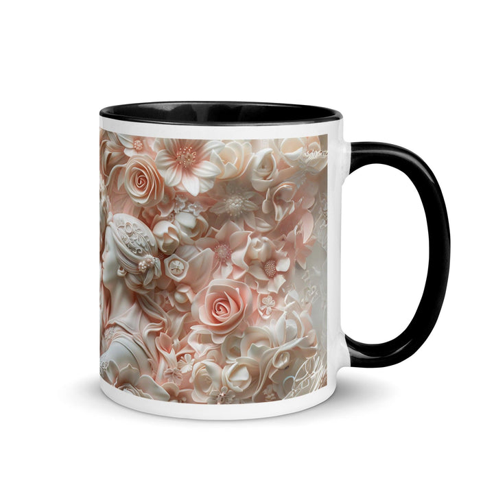 Mother and Baby Love 3D Mug with Color Inside - Black / 11 oz - ArtyKoala