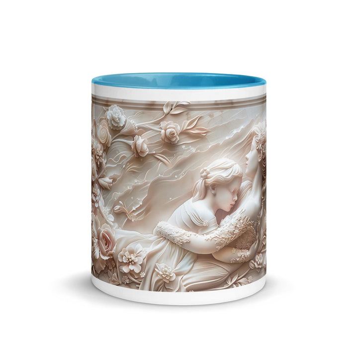 Mother and Baby Mother Hug 3D Mug with Color Inside - ArtyKoala