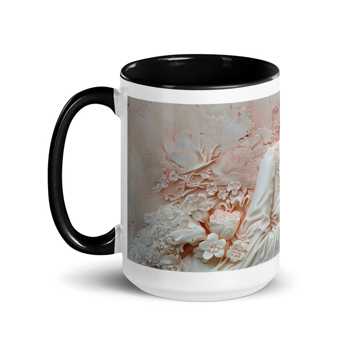 Mother and Baby Small Hand 3D Mug with Color Inside - ArtyKoala