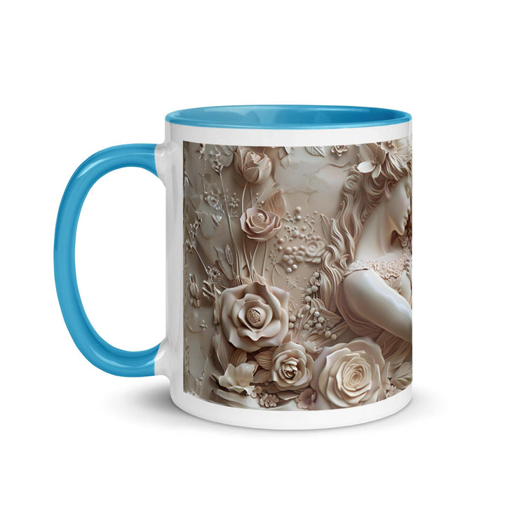 Mother and Baby Young Mom 3D Mug with Color Inside - ArtyKoala