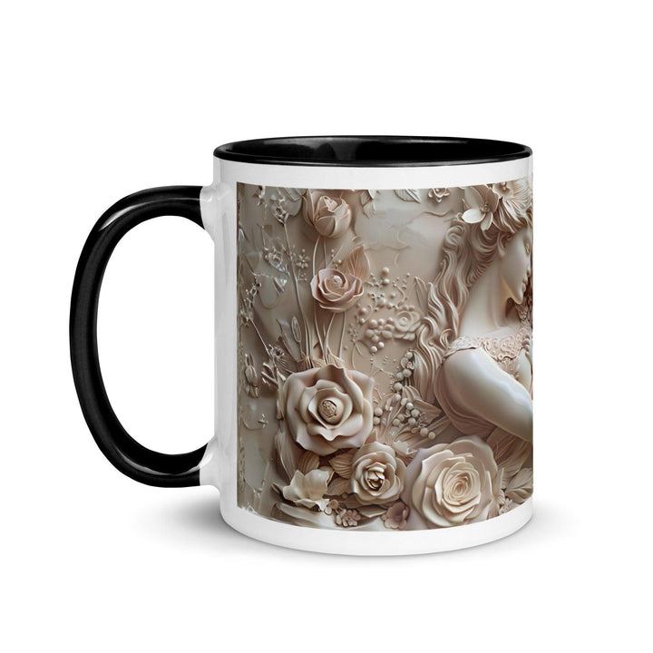 Mother and Baby Young Mom 3D Mug with Color Inside - ArtyKoala