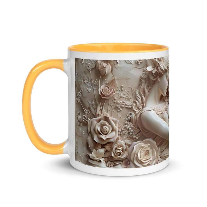 Mother and Baby Young Mom 3D Mug with Color Inside - ArtyKoala