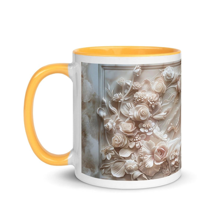 Mother Hug 3D Colorful Print Mug - Yellow - 11 oz - ArtyKoala