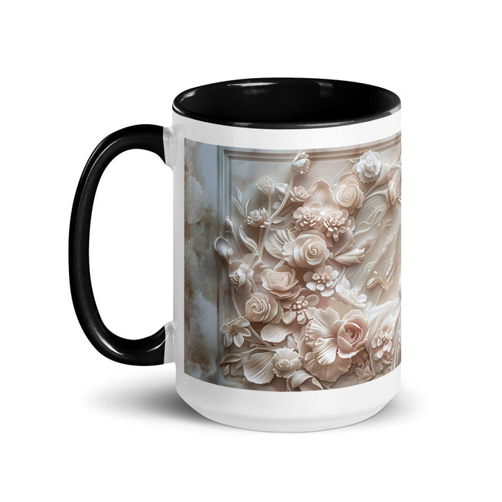 Mother Hug 3D Colorful Print Mug - Black - 15 oz - ArtyKoala
