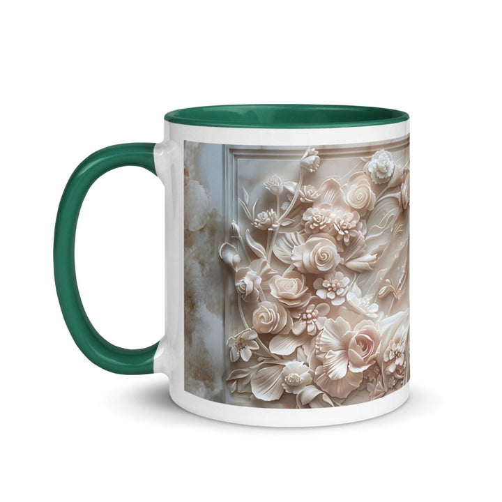 Mother Hug 3D Colorful Print Mug - Dark green - 11 oz - ArtyKoala