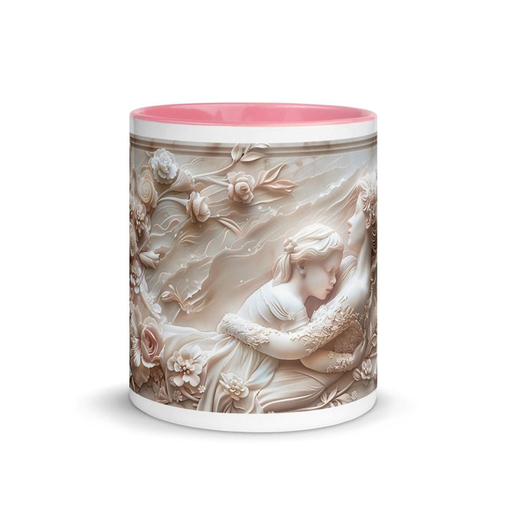 Mother Hug 3D Colorful Print Mug - Pink - 11 oz - ArtyKoala
