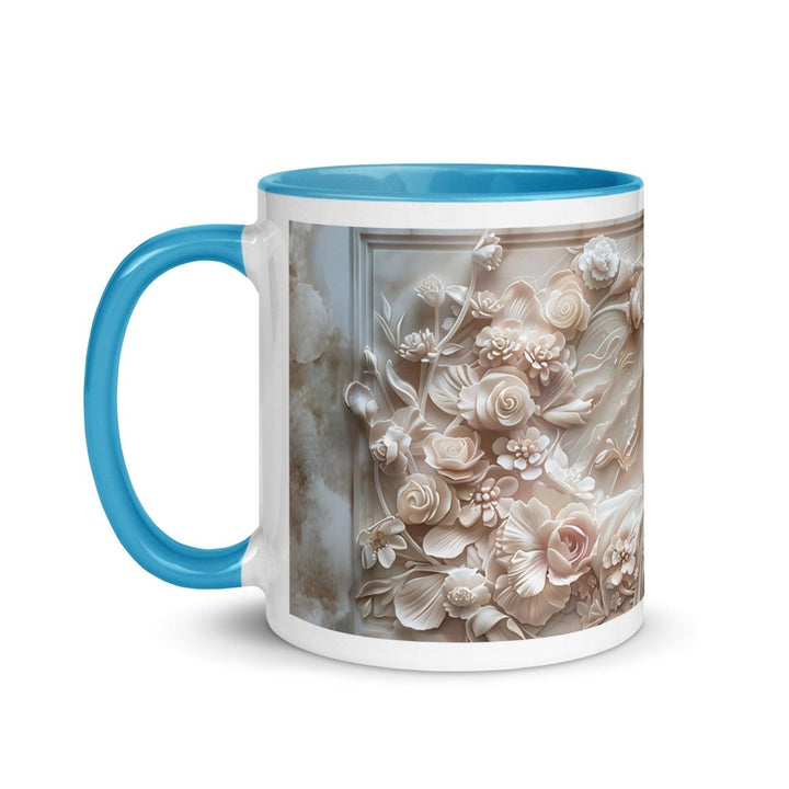 Mother Hug 3D Colorful Print Mug - Blue - 11 oz - ArtyKoala