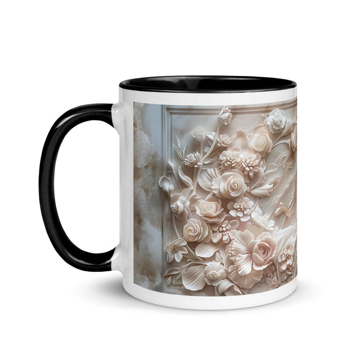 Mother Hug 3D Colorful Print Mug - Black - 11 oz - ArtyKoala