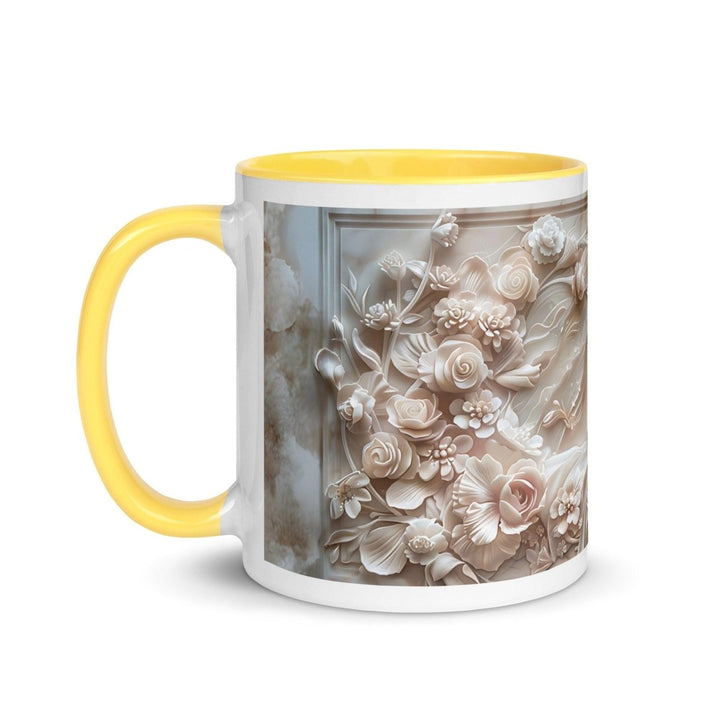 Mother Hug 3D Colorful Print Mug - Yellow - 11 oz - ArtyKoala