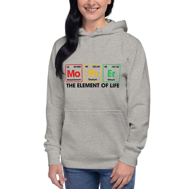 Mother The Element Of Life Graphic Hoodie - Carbon Grey - S - ArtyKoala