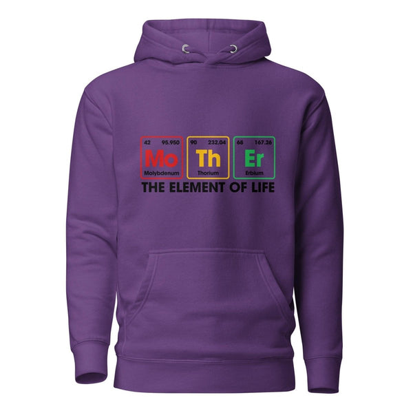 Mother The Element Of Life Graphic Hoodie - Purple - S - ArtyKoala