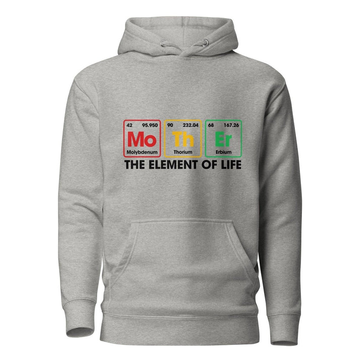 Mother The Element Of Life Graphic Hoodie - Carbon Grey - S - ArtyKoala