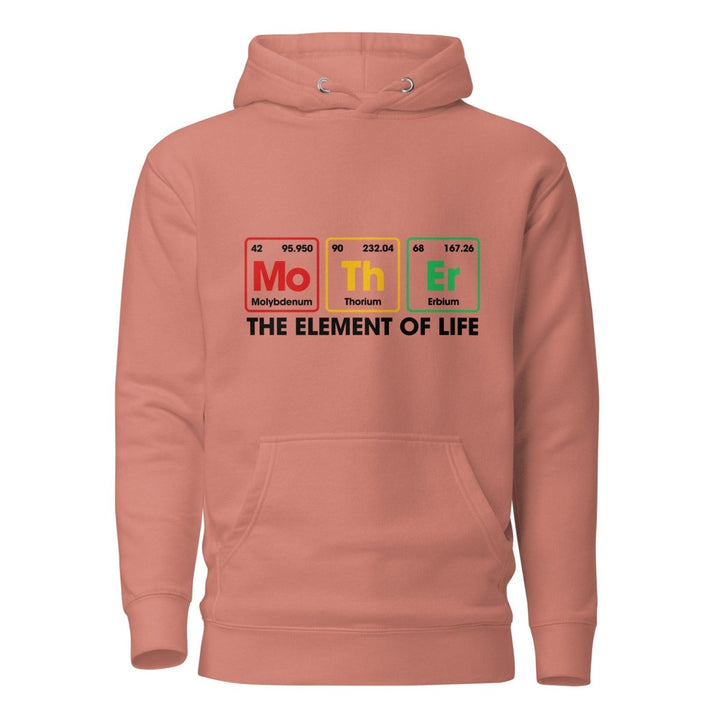 Mother The Element Of Life Graphic Hoodie - Dusty Rose - S - ArtyKoala