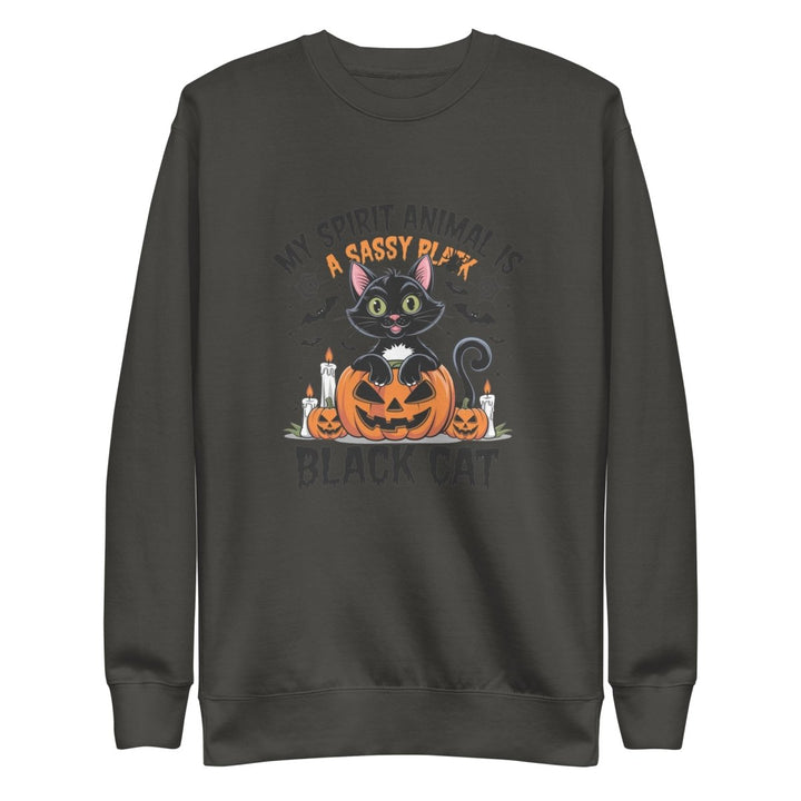 My Animal Spirit Graphic Sweatshirt - Vintage Black - S - ArtyKoala