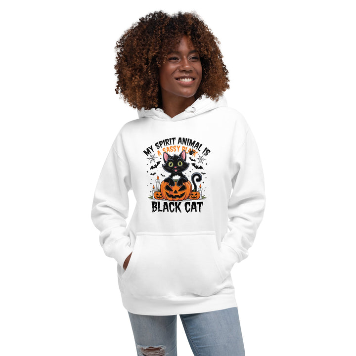 May Animal Spirit is Black Cat Unisex Premium Hoodie - ArtyKoala